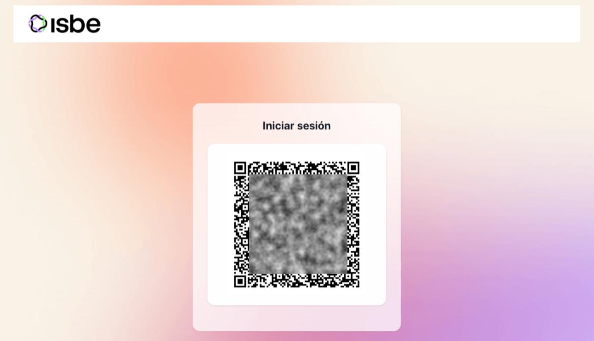 QR de acceso al Portal ISBE