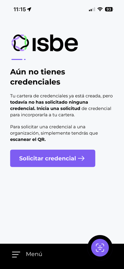 Completing ISBE Wallet setup